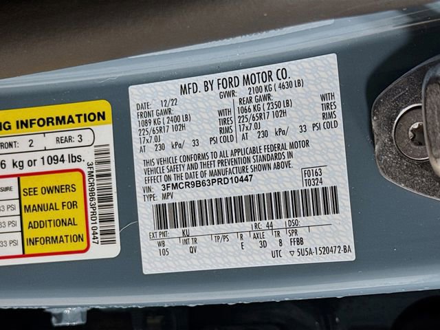 Certified 2023 Ford Bronco Sport Big Bend w/ Convenience Package image 30