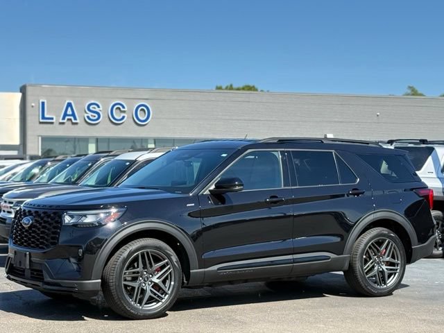 Certified 2025 Ford Explorer ST-Line w/ ST-Line Street Pack AWD/4WD 360° Tour