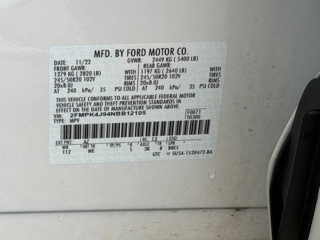 Certified 2022 Ford Edge ST-Line AWD/4WD image 26