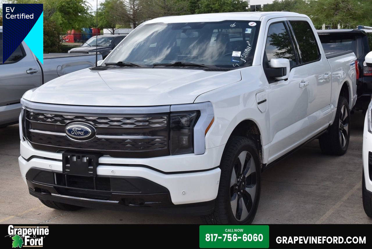 Certified 2023 Ford F150 Lightning Platinum image 1