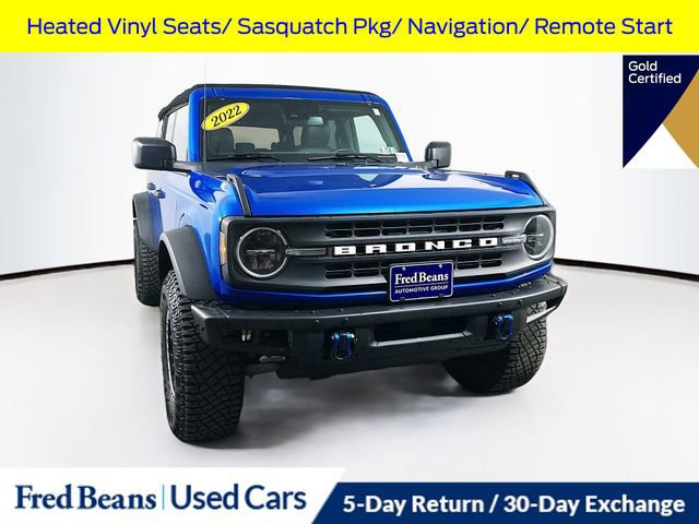 Certified 2022 Ford Bronco Black Diamond w/ Sasquatch Package image 7