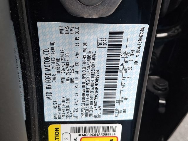 Certified 2023 Ford Bronco Sport Outer Banks AWD/4WD image 32