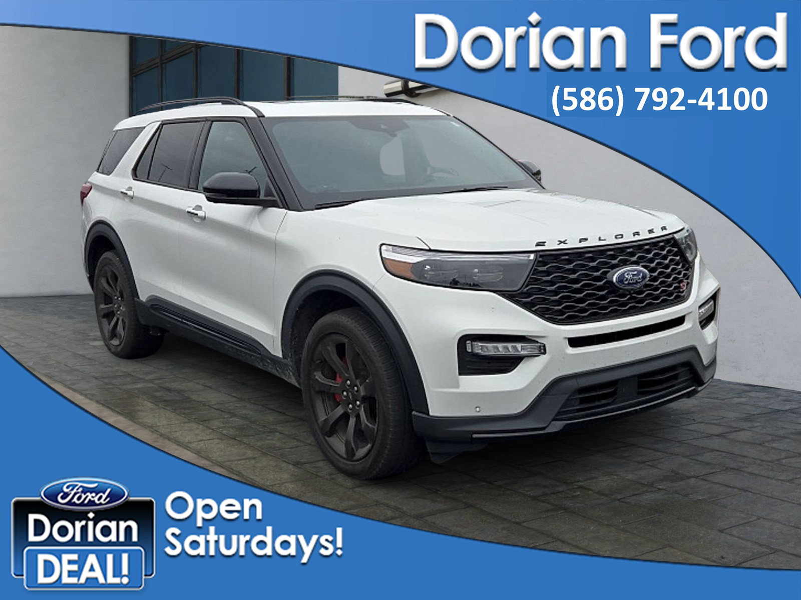 Certified 2023 Ford Explorer ST w/ Equipment Group 401A AWD/4WD image 1