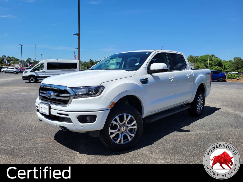 Certified 2021 Ford Ranger Lariat w/ FX4 Off-Road Package AWD/4WD image 1
