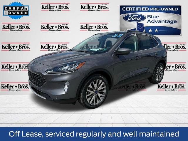 Certified 2022 Ford Escape Titanium w/ Class II Trailer Tow Package AWD/4WD image 3