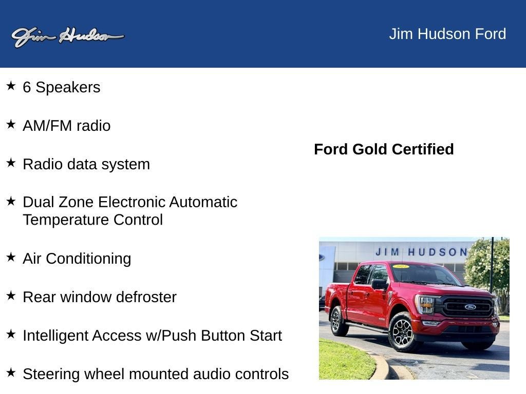 Certified 2022 Ford F150 XLT w/ Equipment Group 302A High AWD/4WD image 13