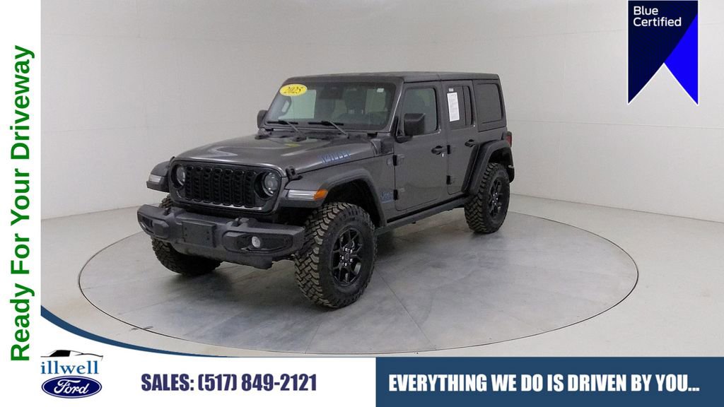 Used 2025 Jeep Wrangler Unlimited Sport S 4xe