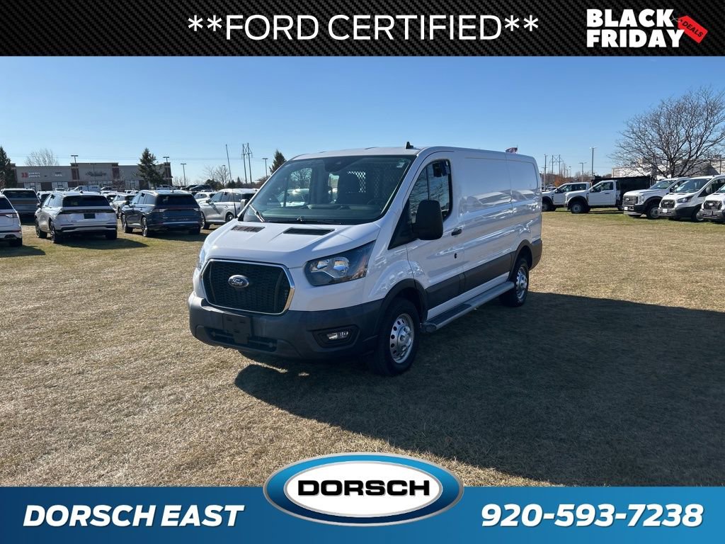 Certified 2023 Ford Transit 250 Low Roof AWD w/ Exterior Upgrade Package