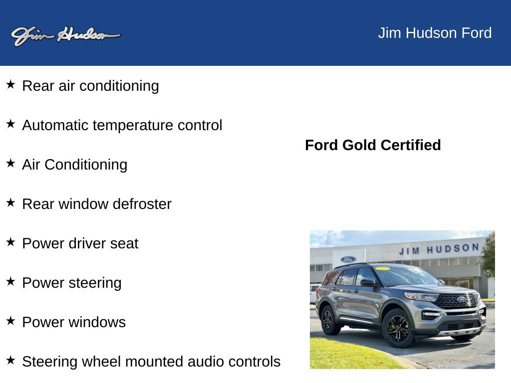 Certified 2023 Ford Explorer XLT w/ Equipment Group 202A AWD/4WD image 13