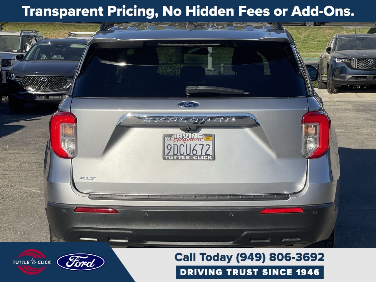 Certified 2022 Ford Explorer XLT image 3