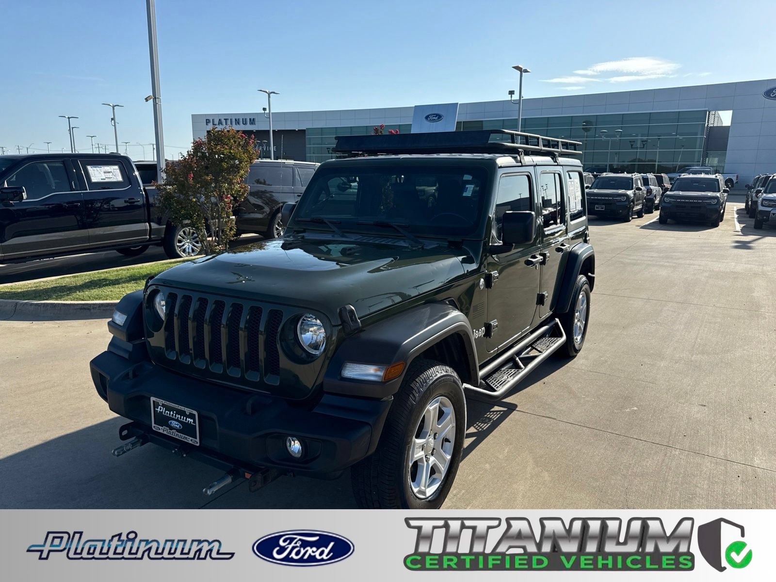 Used 2020 Jeep Wrangler Unlimited Sport S AWD/4WD image 1