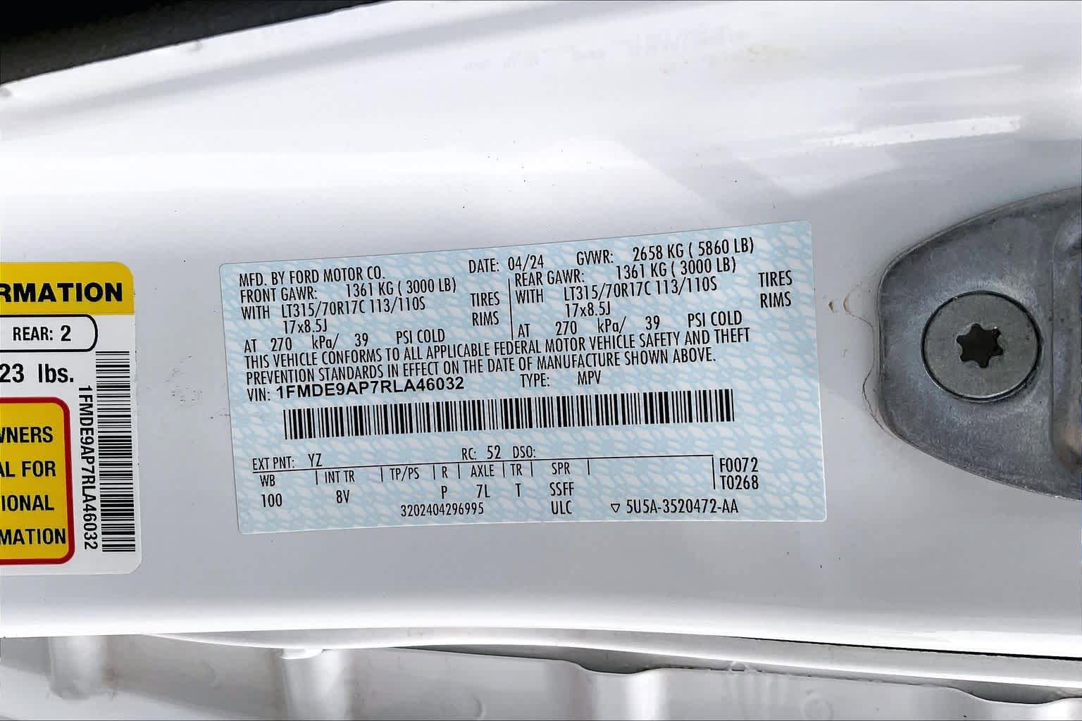 Certified 2024 Ford Bronco Badlands AWD/4WD image 34