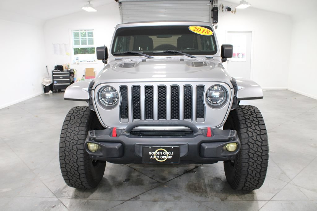 Used 2018 Jeep Wrangler Unlimited Rubicon w/ Steel Bumper Group AWD/4WD image 4