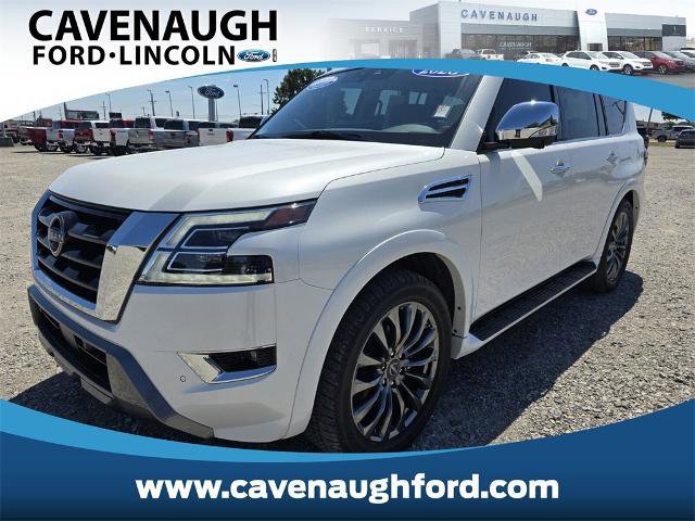 Used 2023 Nissan Armada Platinum w/ Captain's Chairs Package
