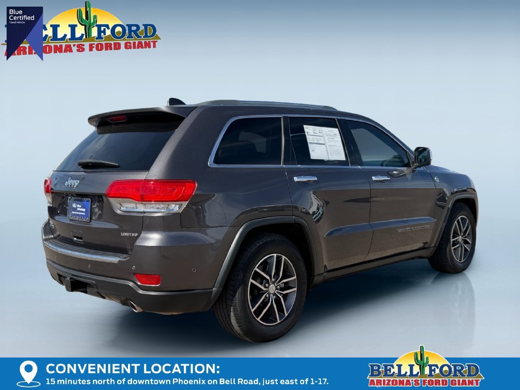 Used 2018 Jeep Grand Cherokee Limited AWD/4WD image 3