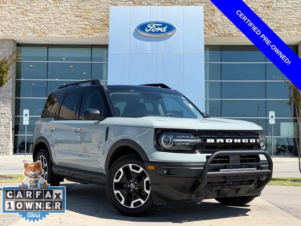 Certified 2023 Ford Bronco Sport Outer Banks w/ Tech Package