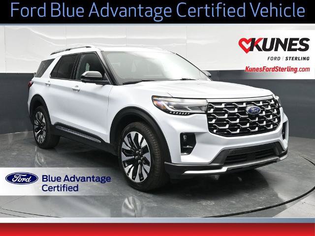 Certified 2025 Ford Explorer Platinum w/ LUX Leather Package AWD/4WD video 1