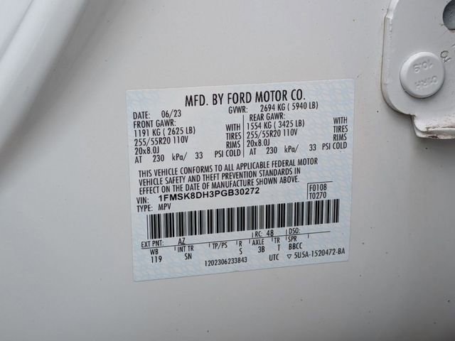 Certified 2023 Ford Explorer XLT w/ Equipment Group 202A AWD/4WD image 33