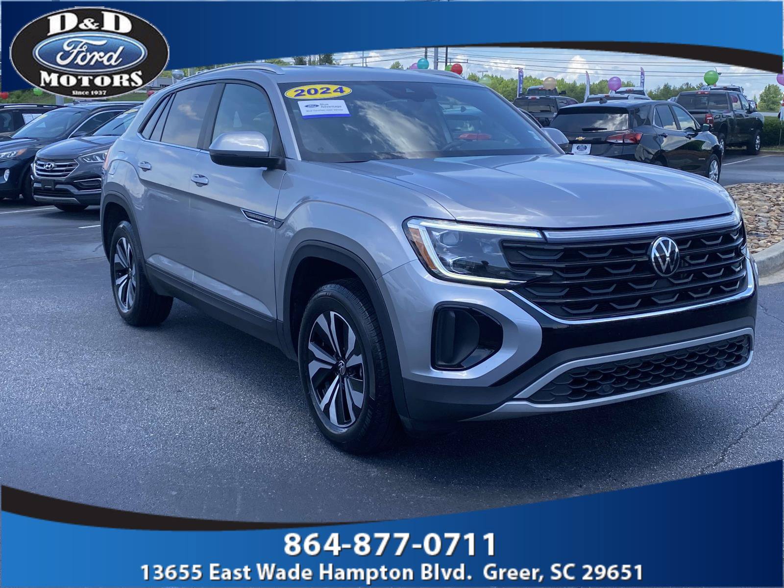 Used 2024 Volkswagen Atlas Cross Sport SE FWD image 1
