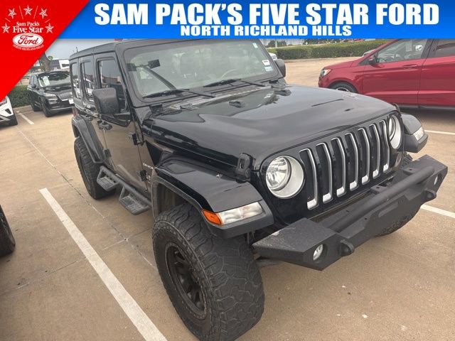 Used 2019 Jeep Wrangler Unlimited Sahara AWD/4WD image 3