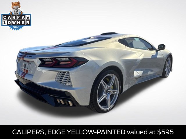 Used 2021 Chevrolet Corvette Stingray Premium Cpe w/ Engine Appearance Package RWD image 13