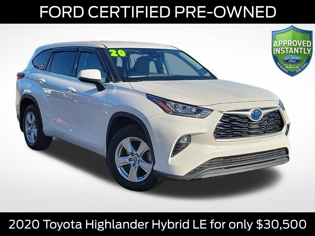 Used 2020 Toyota Highlander LE FWD image 1
