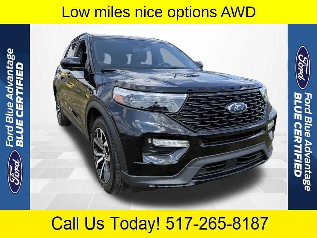 Certified 2023 Ford Explorer ST-Line w/ Class IV Trailer Tow Package AWD/4WD image 1