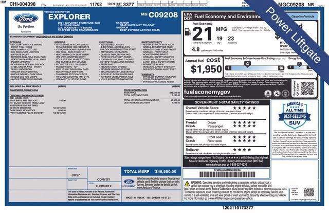 Certified 2021 Ford Explorer Timberline AWD/4WD image 15