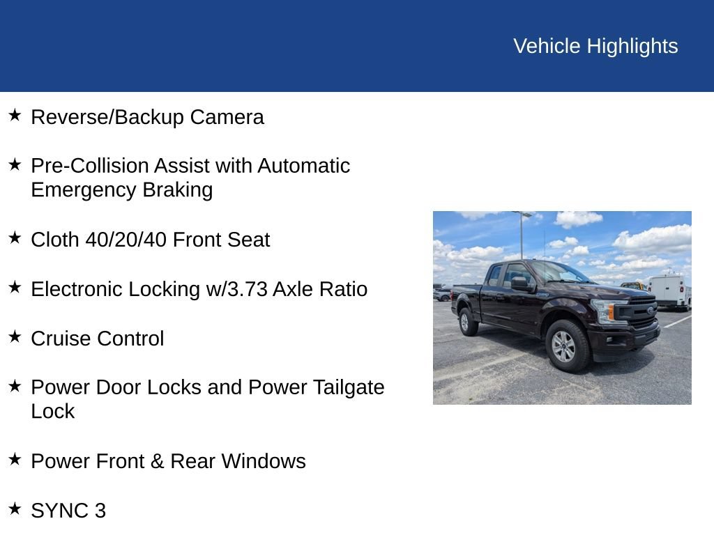 Certified 2019 Ford F150 XL w/ Equipment Group 101A Mid AWD/4WD image 30