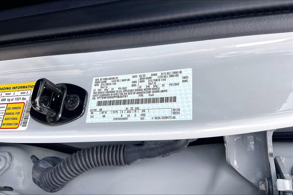Certified 2023 Ford F150 Tremor w/ Equipment Group 402A High AWD/4WD image 16