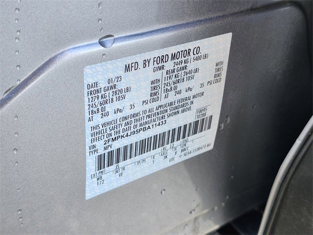 Certified 2023 Ford Edge SEL w/ Convenience Package image 35