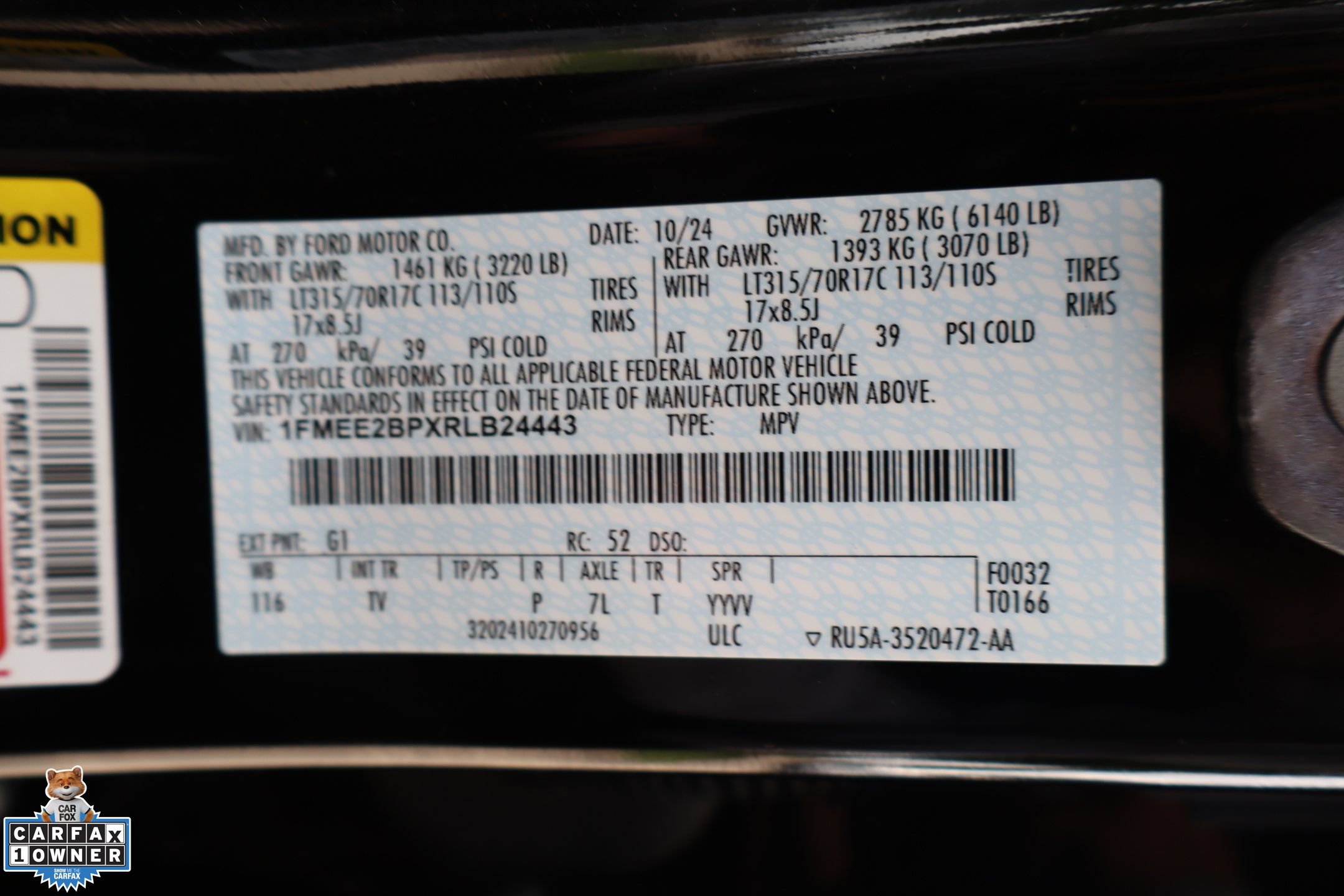 Certified 2024 Ford Bronco Wildtrak AWD/4WD image 31