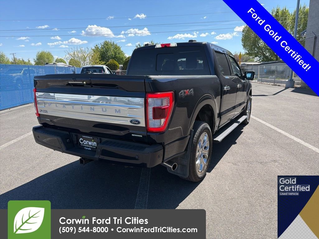 Certified 2023 Ford F150 Platinum w/ Max Trailer Tow Package AWD/4WD image 9