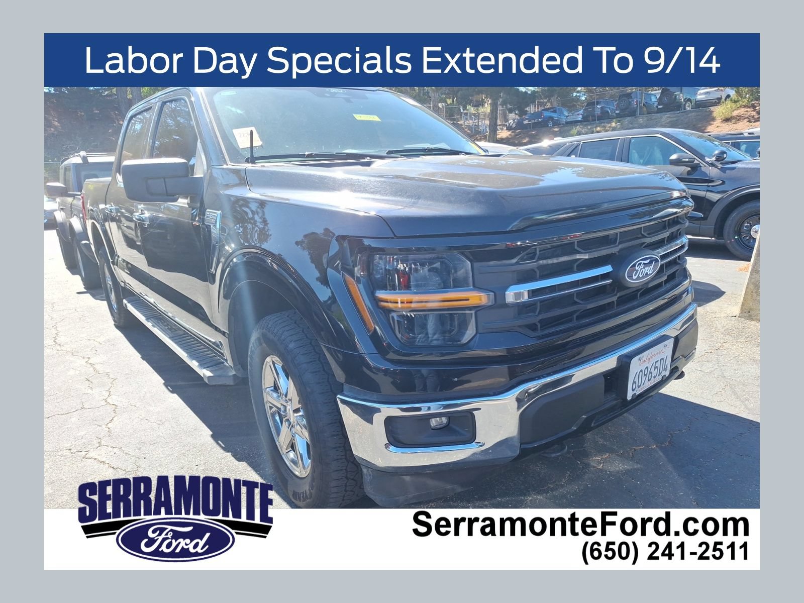 Certified 2025 Ford F150 XLT w/ Equipment Group 301A Standard