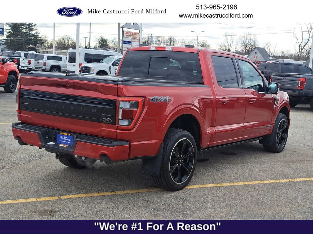 Certified 2023 Ford F150 Platinum w/ Equipment Group 701A High image 4