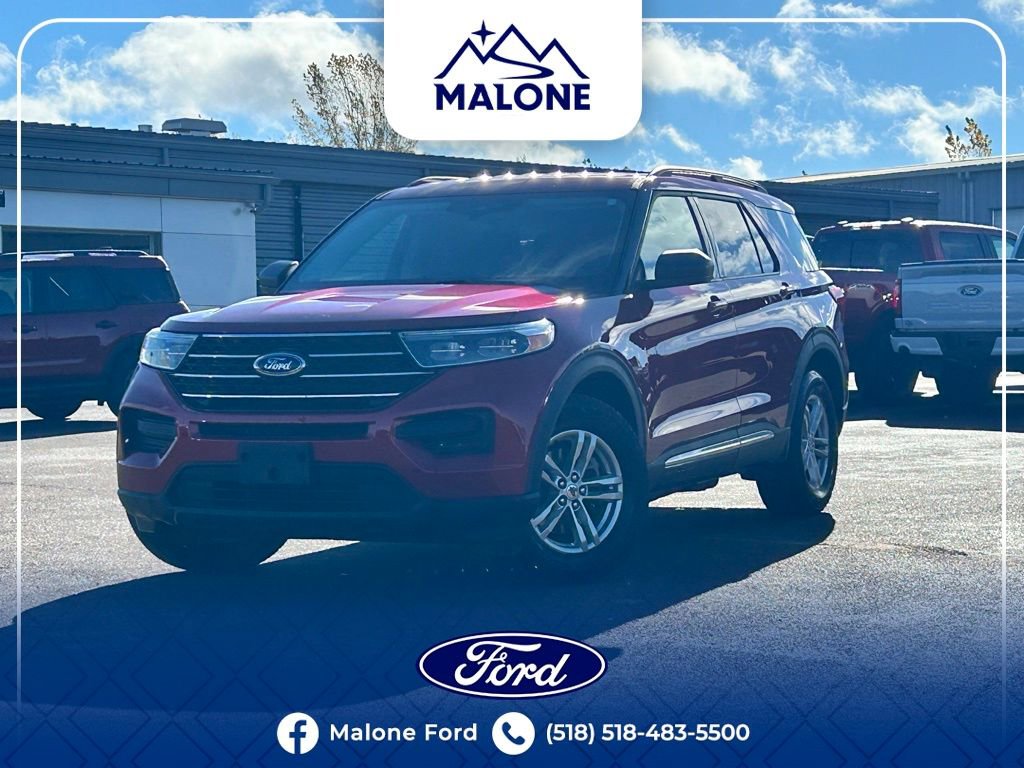 Certified 2022 Ford Explorer XLT w/ Class IV Trailer Tow Package