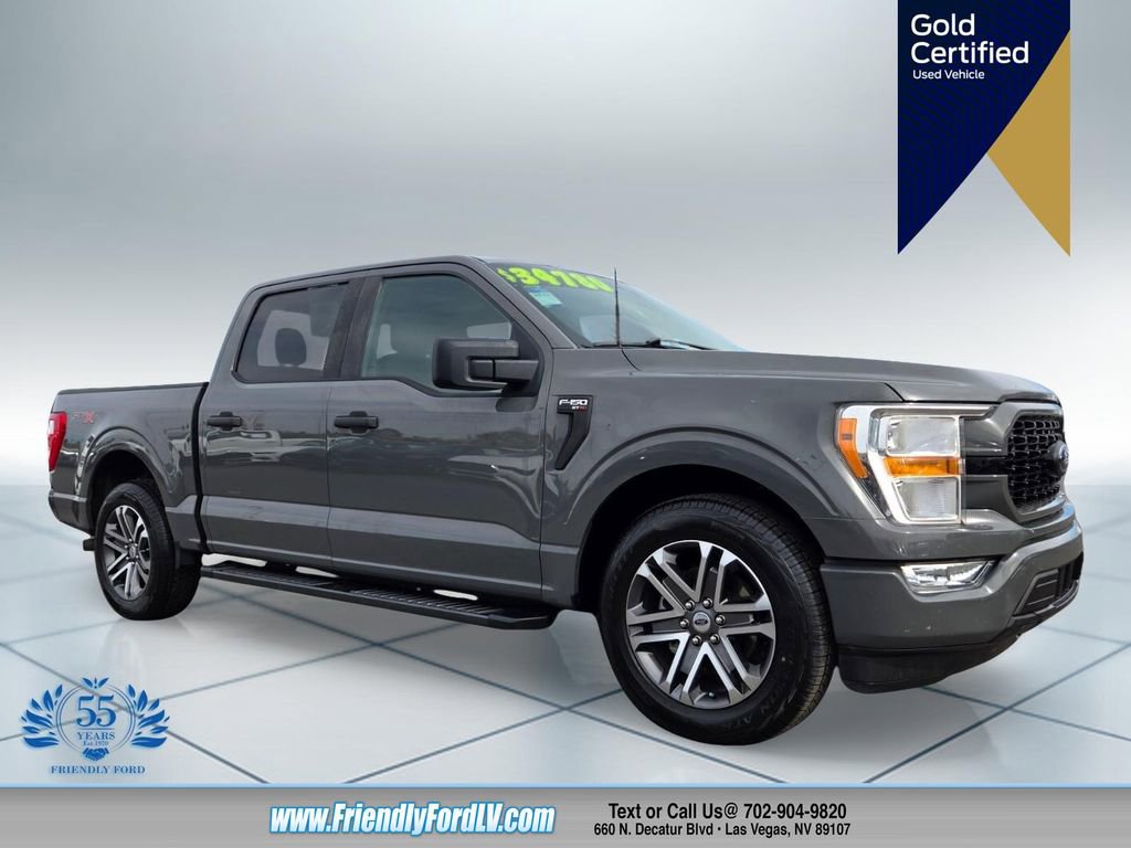 Certified 2021 Ford F150 XL w/ STX Appearance Package RWD image 1