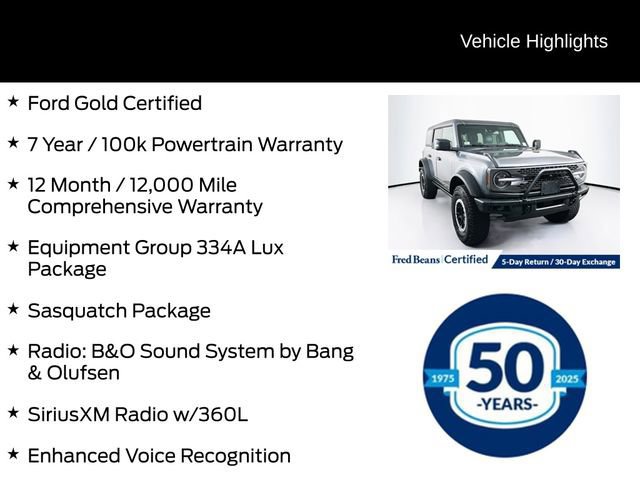 Certified 2023 Ford Bronco Badlands image 10