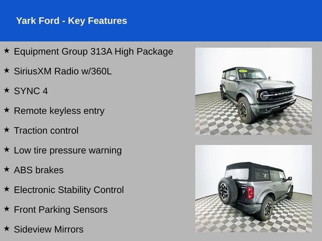 Certified 2022 Ford Bronco Outer Banks AWD/4WD image 2