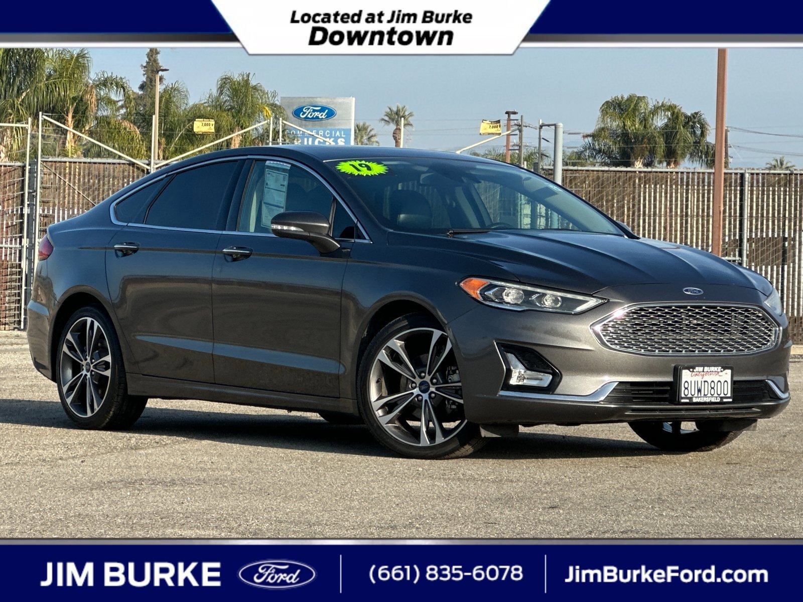 Certified 2019 Ford Fusion Titanium image 7