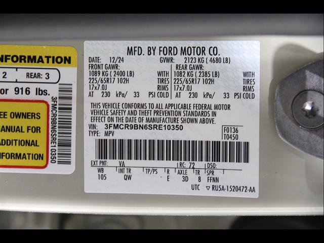 Certified 2025 Ford Bronco Sport Big Bend AWD/4WD image 22