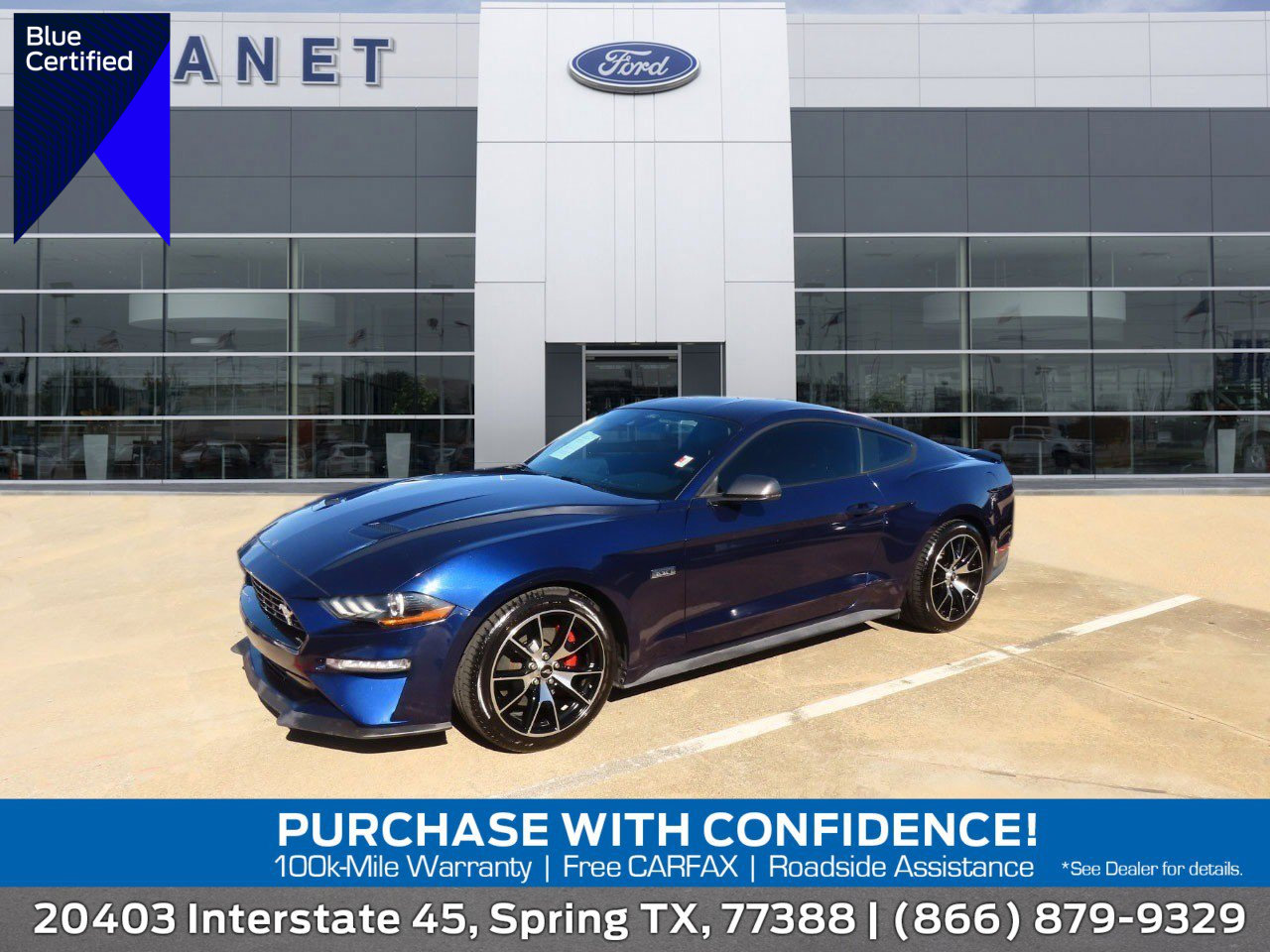 Certified 2020 Ford Mustang Premium w/ 2.3L High Performance Package