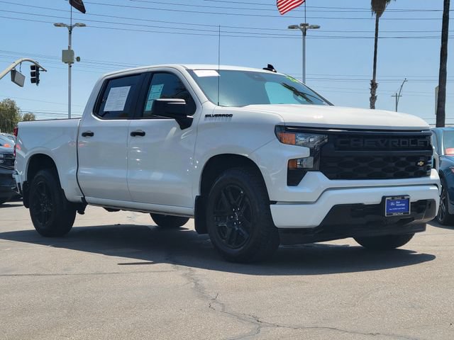 Used 2023 Chevrolet Silverado 1500 Custom w/ LPO, Dark Essentials Package RWD image 1