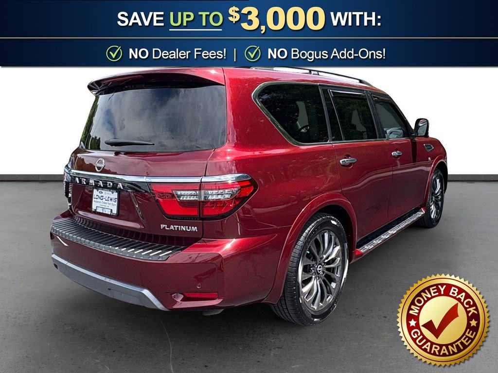 Used 2022 Nissan Armada Platinum w/ Captain's Chairs Package RWD image 7