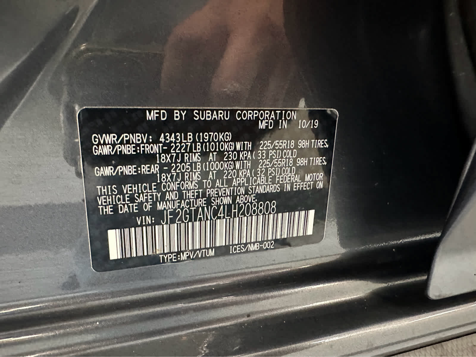 Used 2020 Subaru Crosstrek 2.0i Limited w/ Moonroof Package w/Navigation AWD/4WD image 20