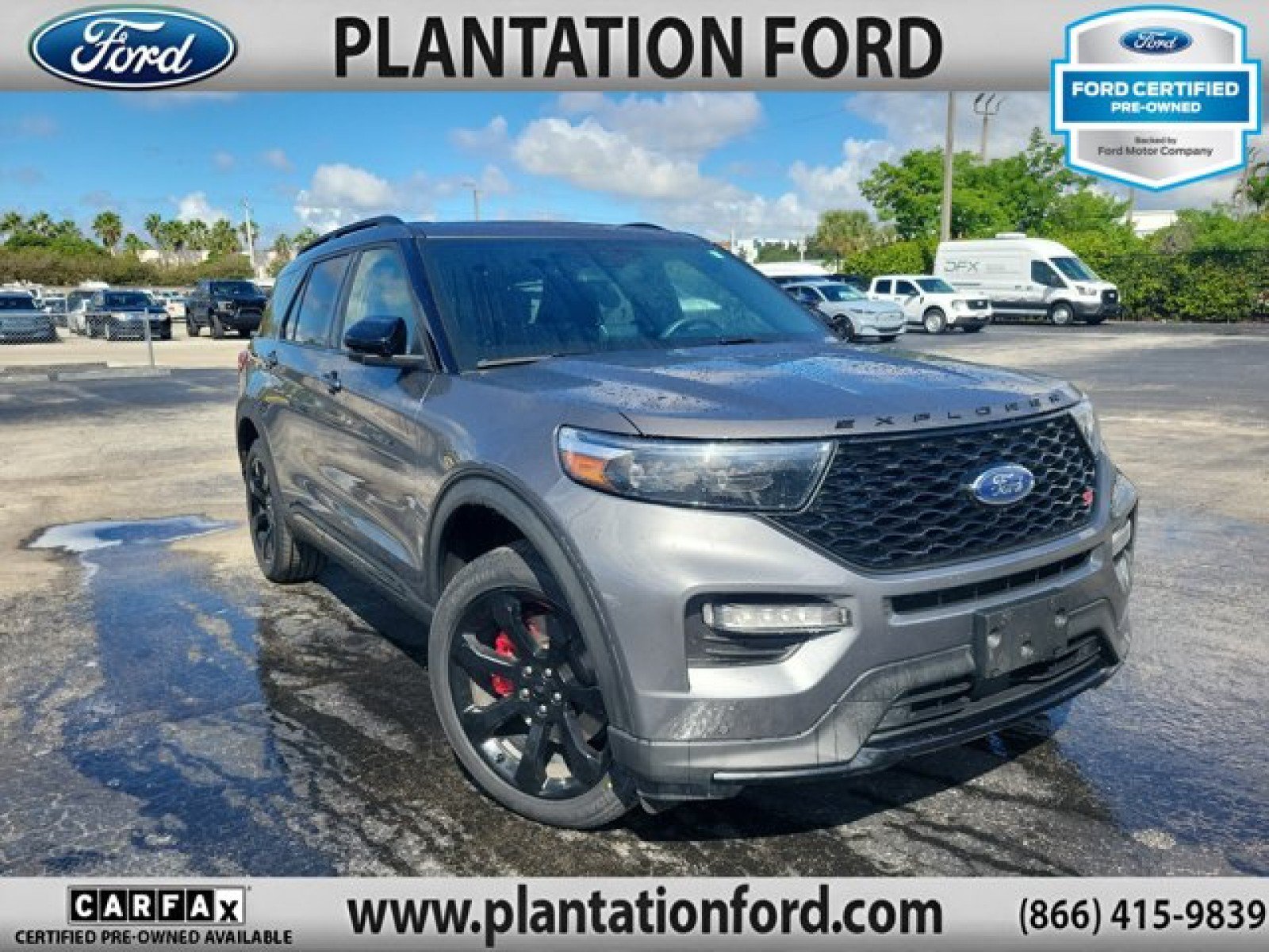 Certified 2023 Ford Explorer ST w/ Equipment Group 401A