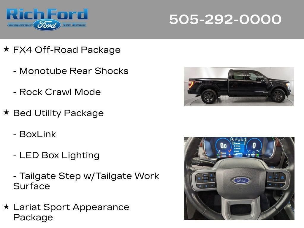 Certified 2023 Ford F150 Lariat AWD/4WD image 32