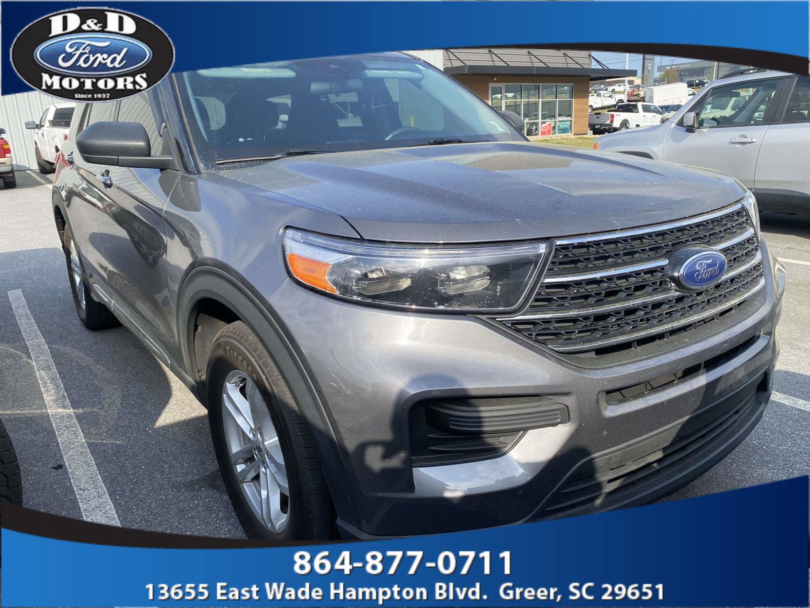 Certified 2021 Ford Explorer XLT RWD image 1