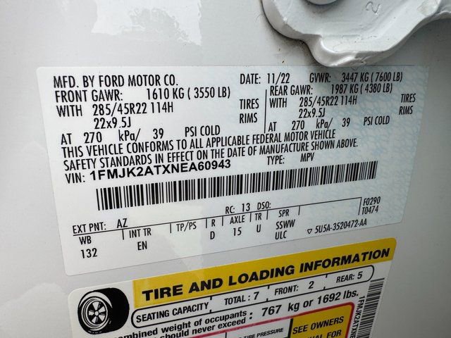 Certified 2022 Ford Expedition Max Limited image 33