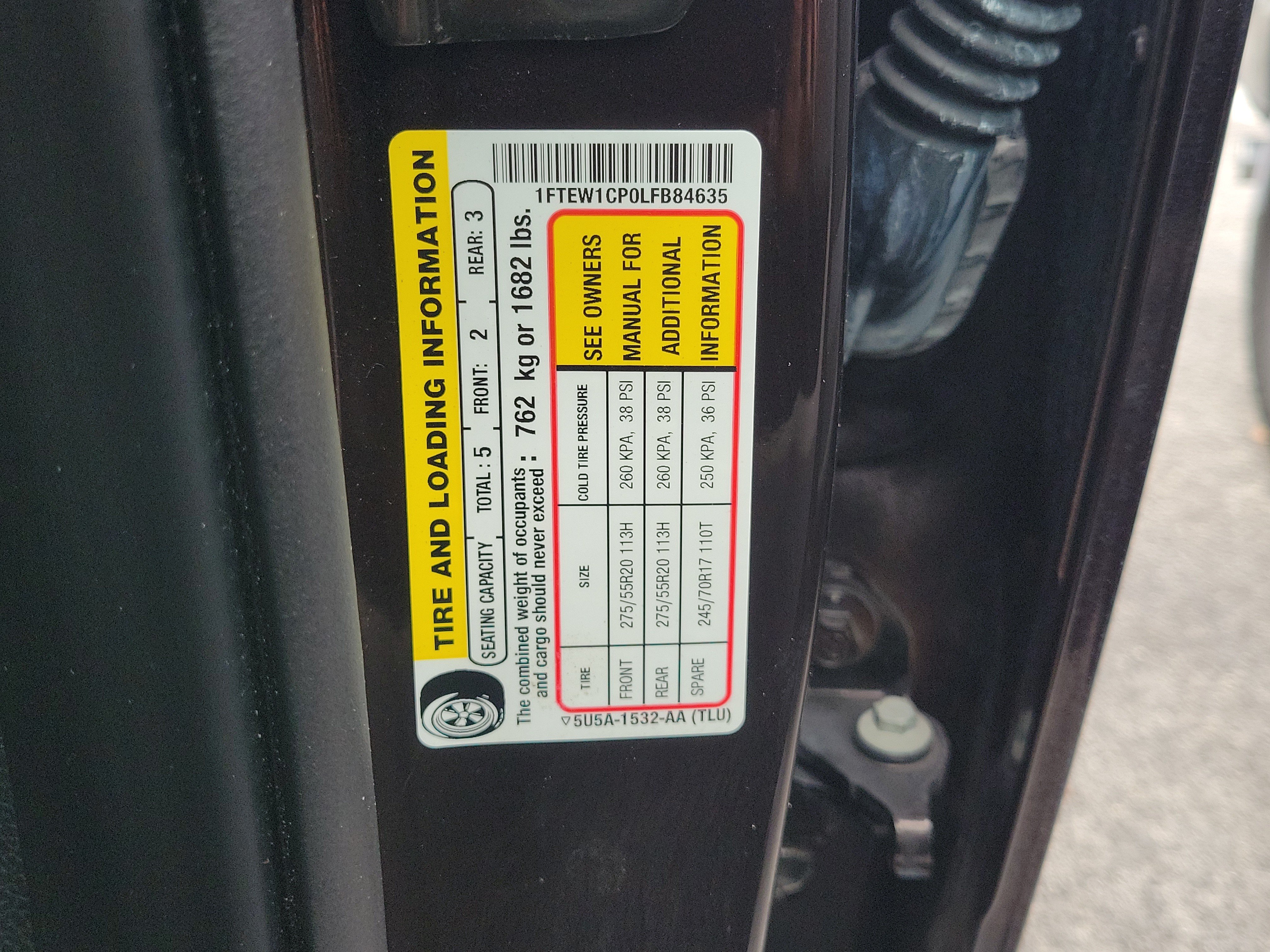 Certified 2020 Ford F150 XL w/ Equipment Group 101A Mid RWD image 30
